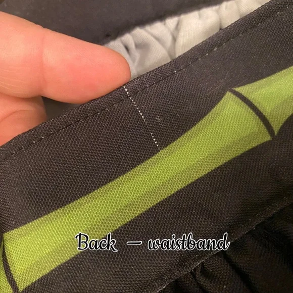 Denialle Von Fitch x The Oblong Box Shop Shrunken Heads Tiki Pinup Skirt XL - Picture 11 of 16